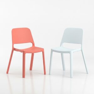 Sedia fissa 4 gambe in Nylon rinforzato anti UV