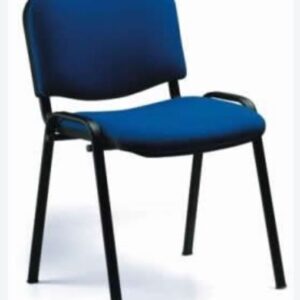 Sedia Impilabile Look Poly LP0137N – Telaio Nero e Schienale in Polipropilene